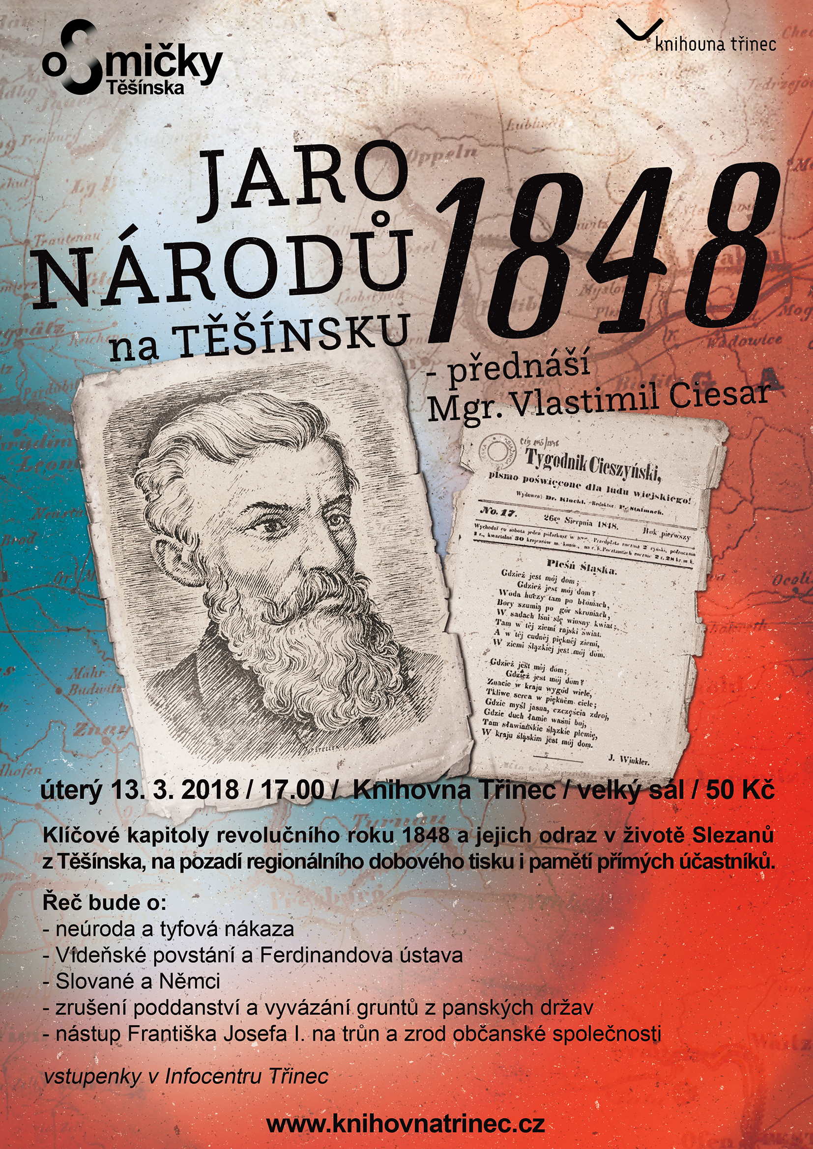 Jaro národů 1848 na Těšínsku