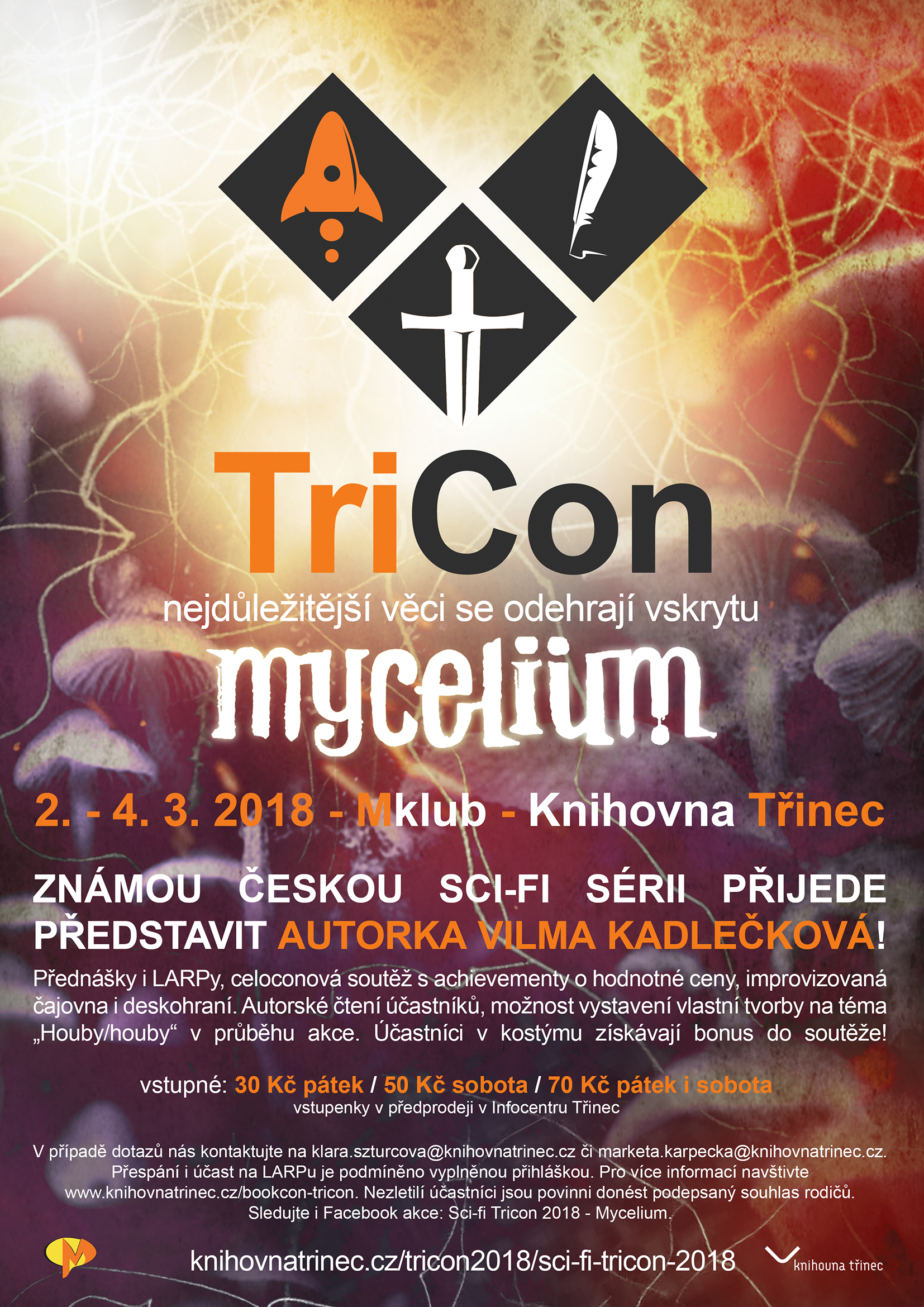 TriCon Mycelium obecný plakát