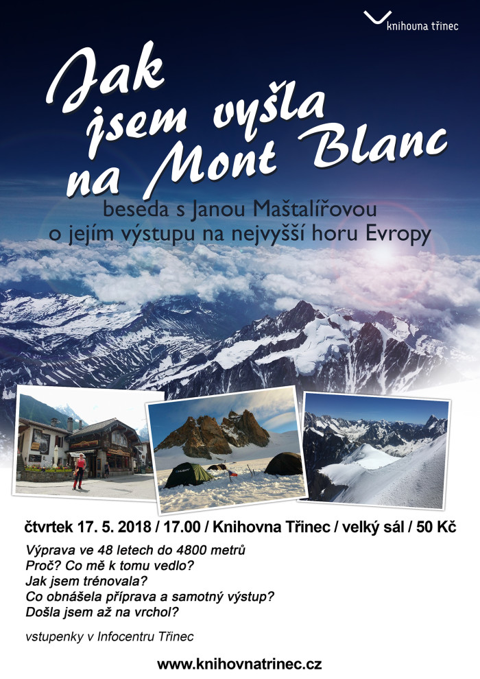Jak jsme vyšla na Mont Blanc plakát