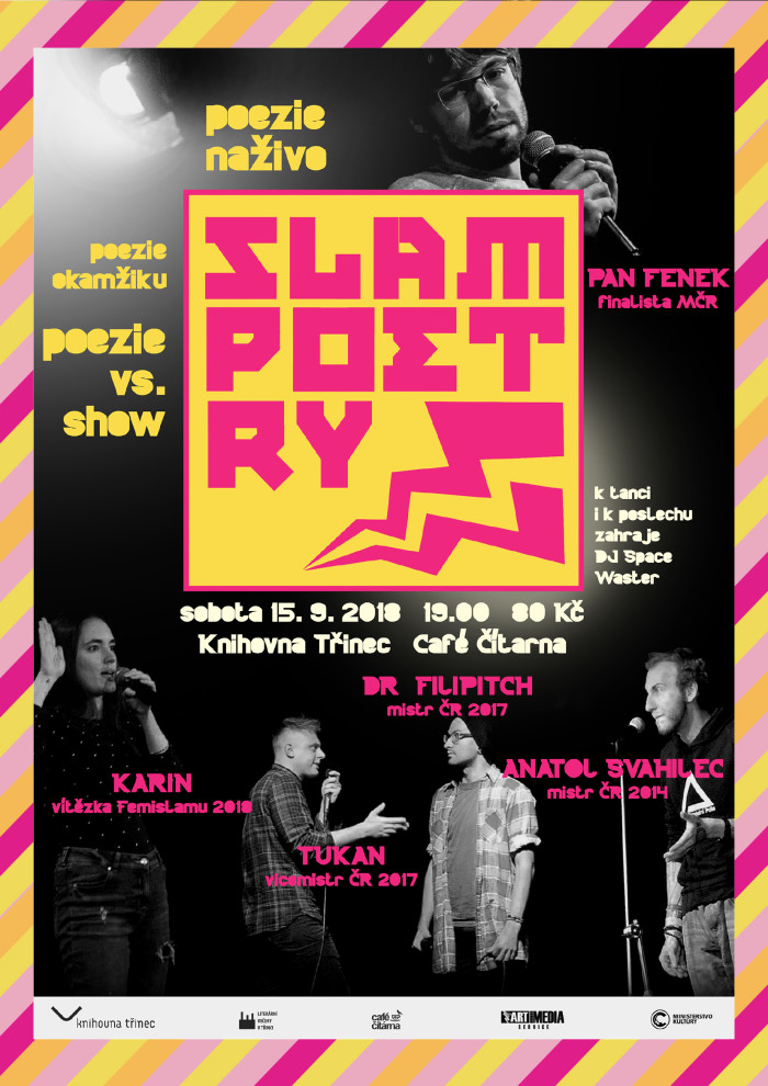 Slam poetry večer 2018