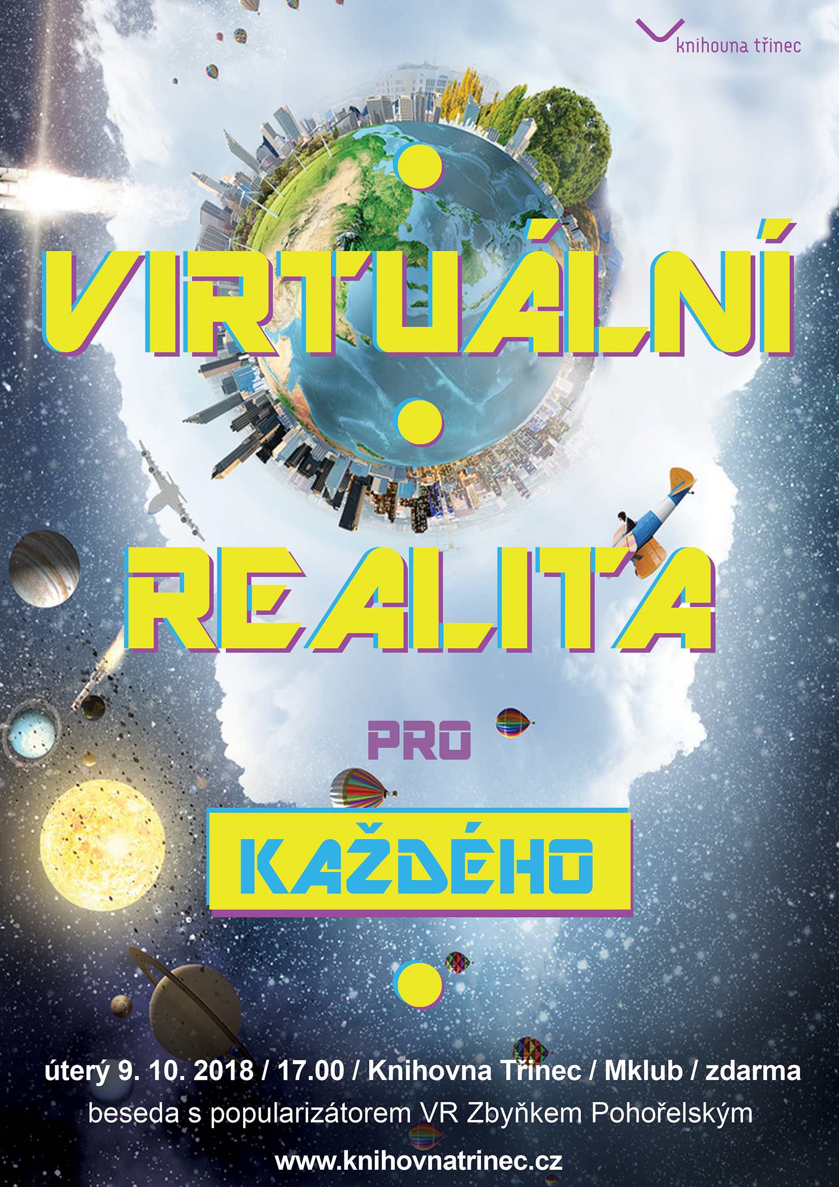 Virtuální realita pro každého Knihovna Třinec