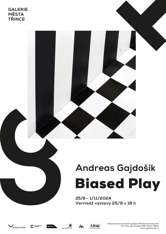 Andreas Gajdošík Biased Play plakát WEB