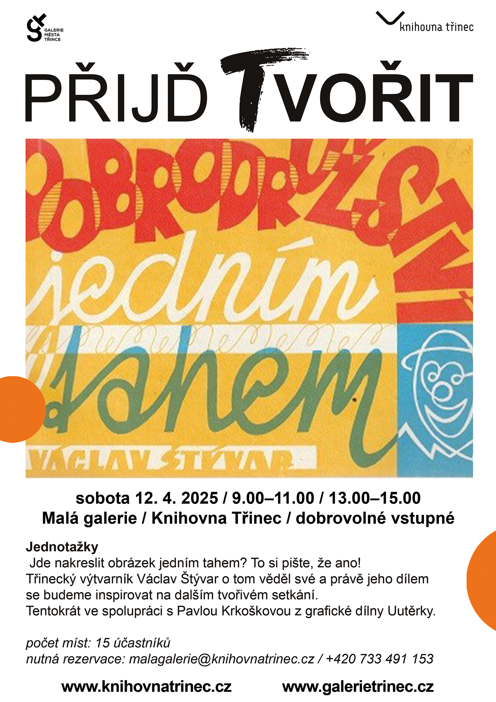 Přijď tvořit Duben WEB