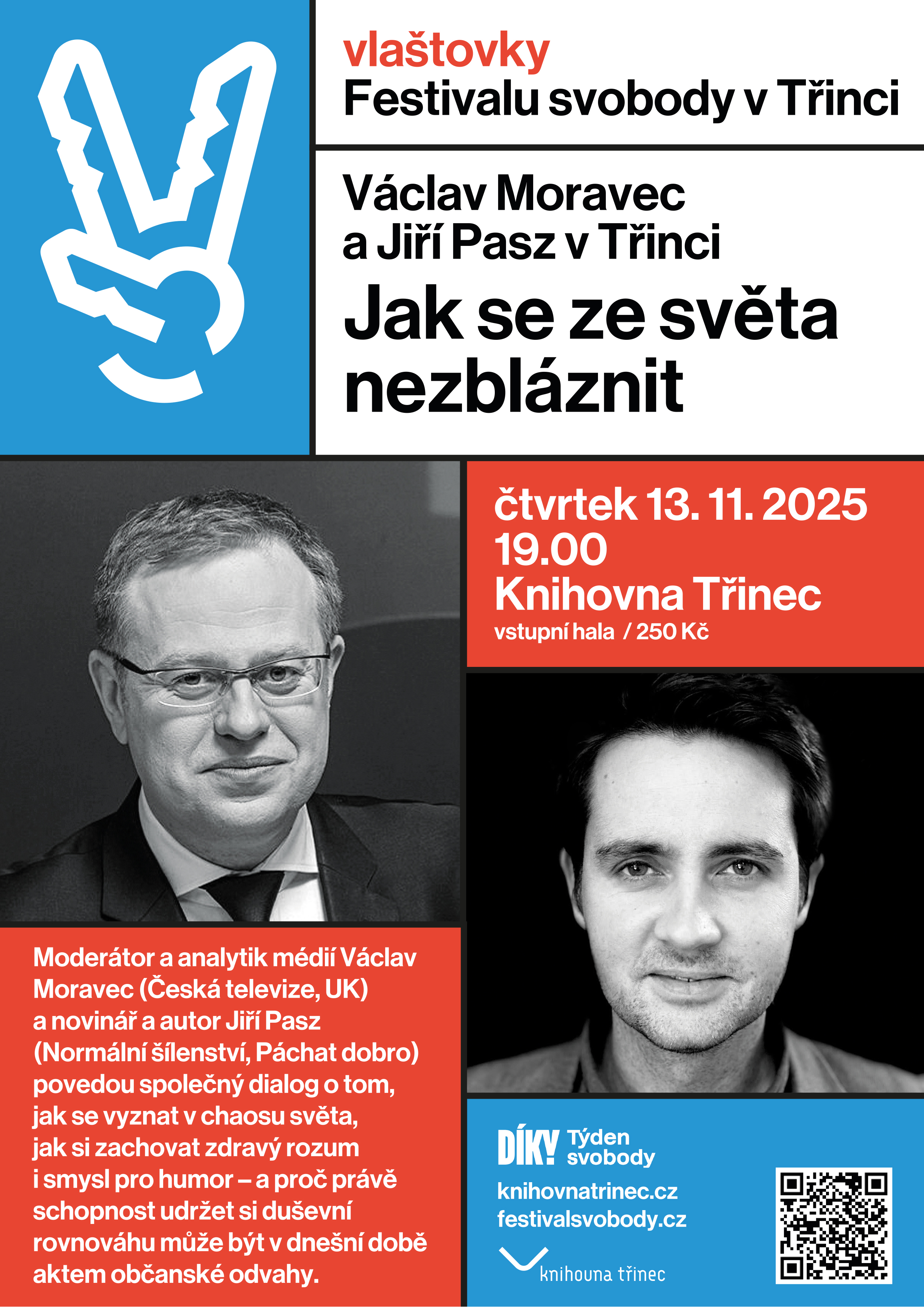 Festival svodoby 2025 Bezpečí začíná u tebe letáky