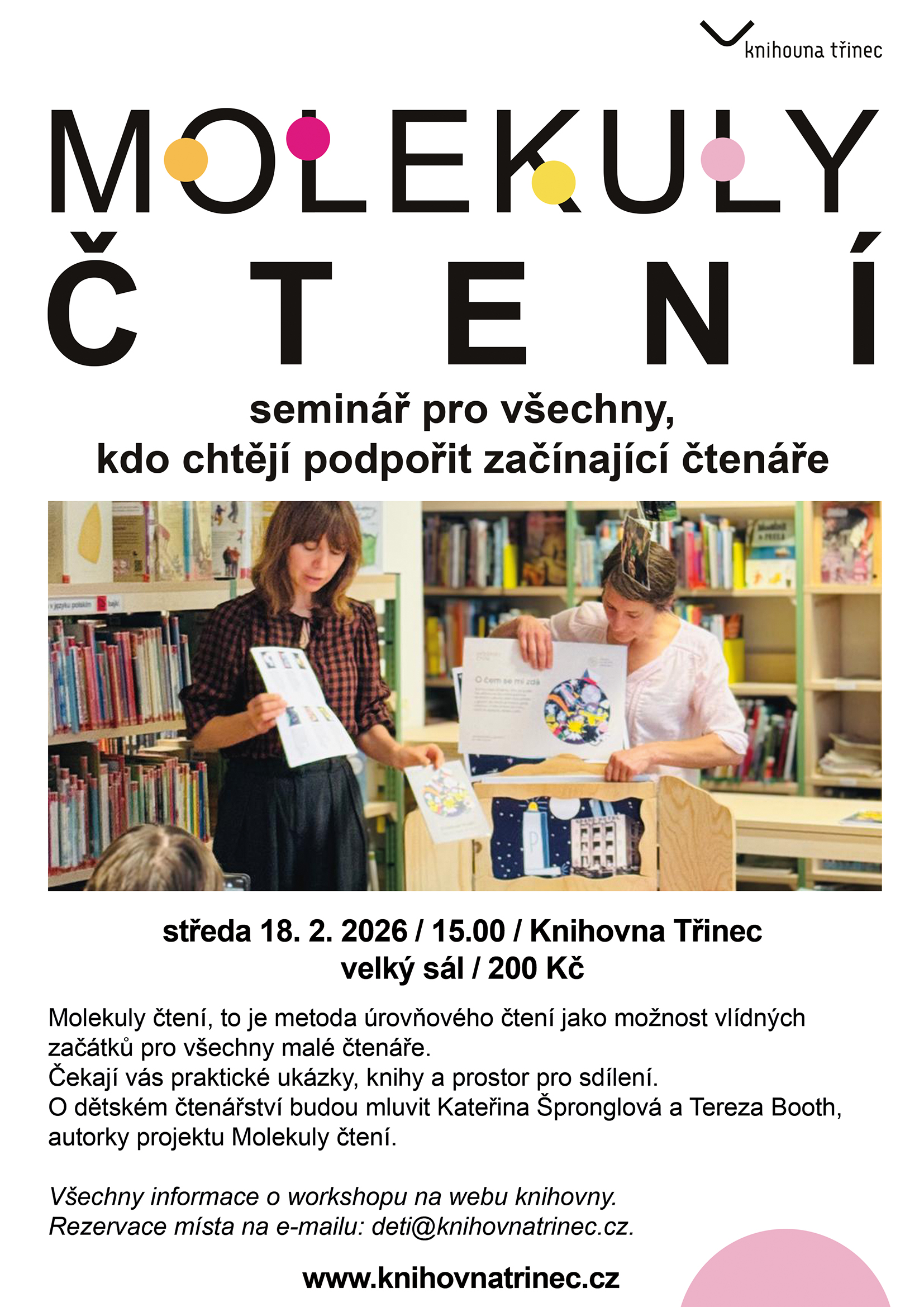 Molekuly čtení 2026 WEB