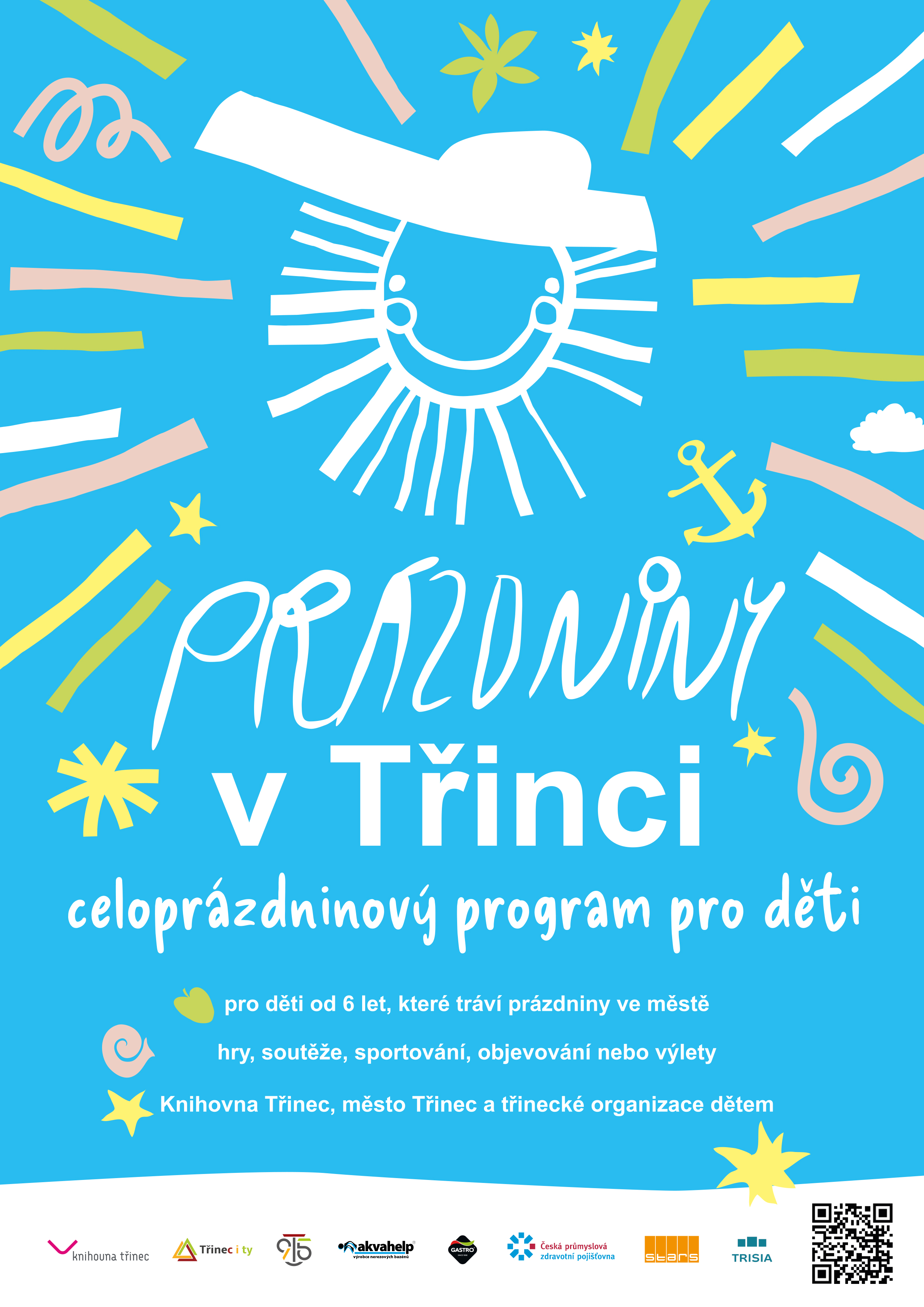 Prázdniny v Třinci 2026 plakát WEB