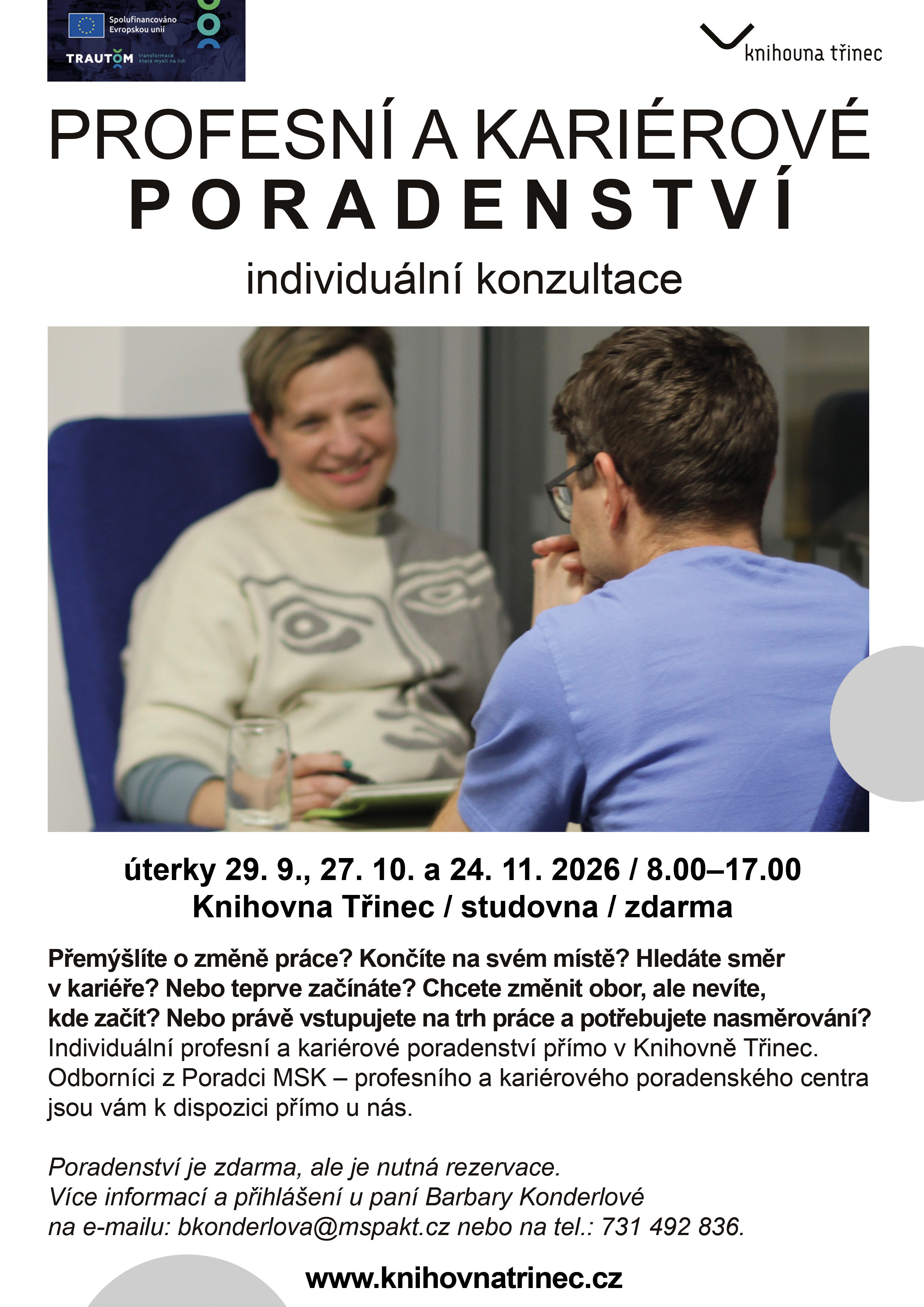 Kariérové poradenství podzim 2026 WEB