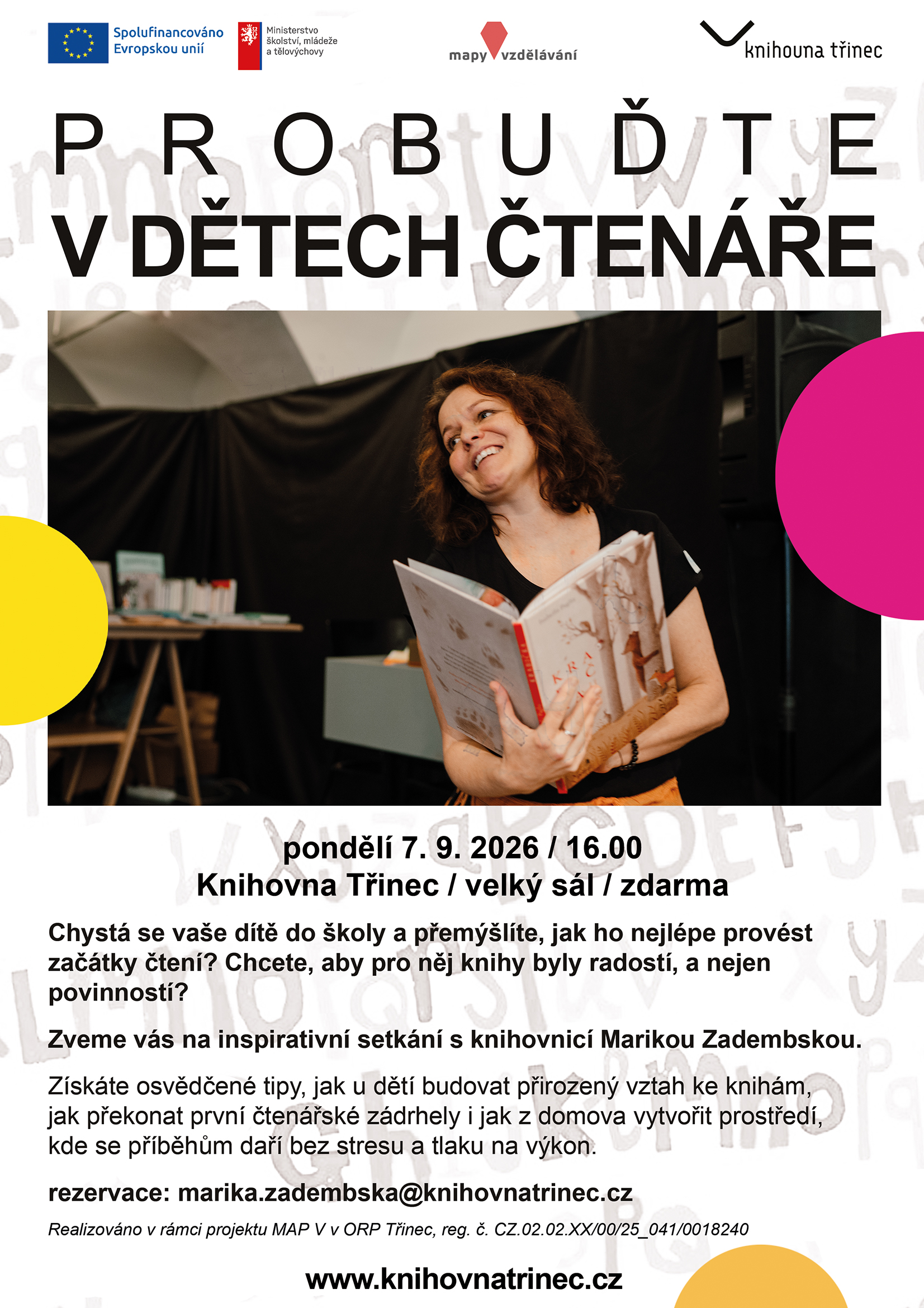 Probuďte v dětech čtenáře WEB