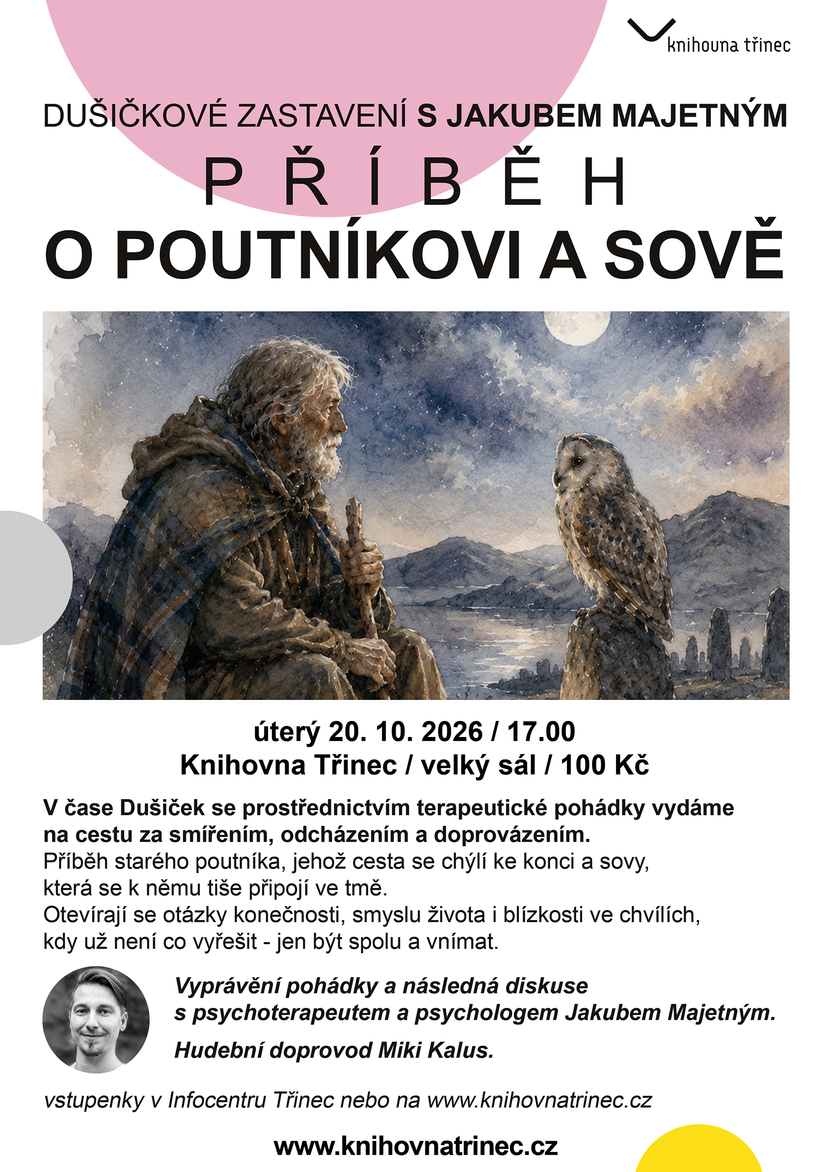 Příběh o poutnikovi a sově Majetný WEB OK