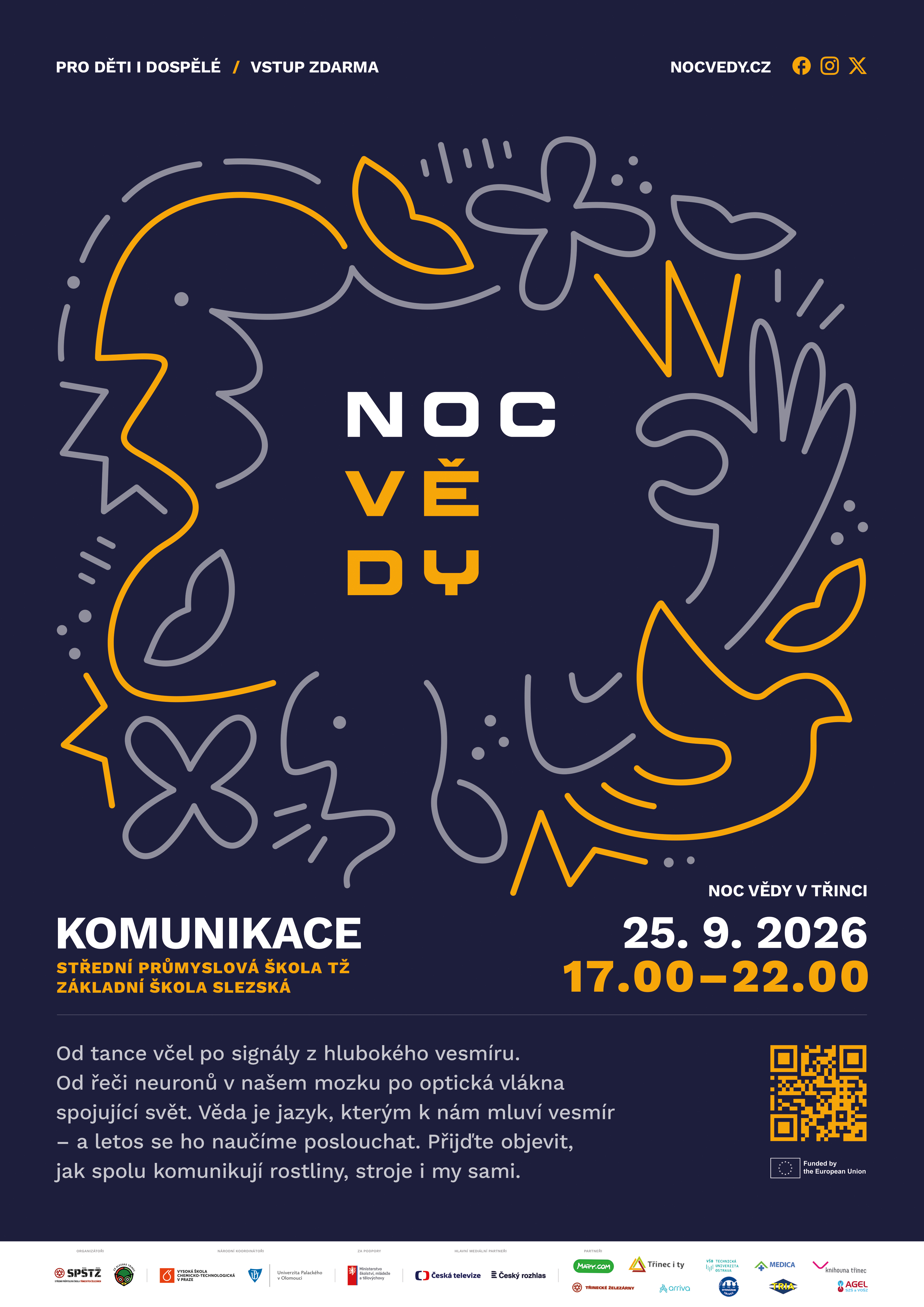 Noc vědců 2026 Třinec WEB