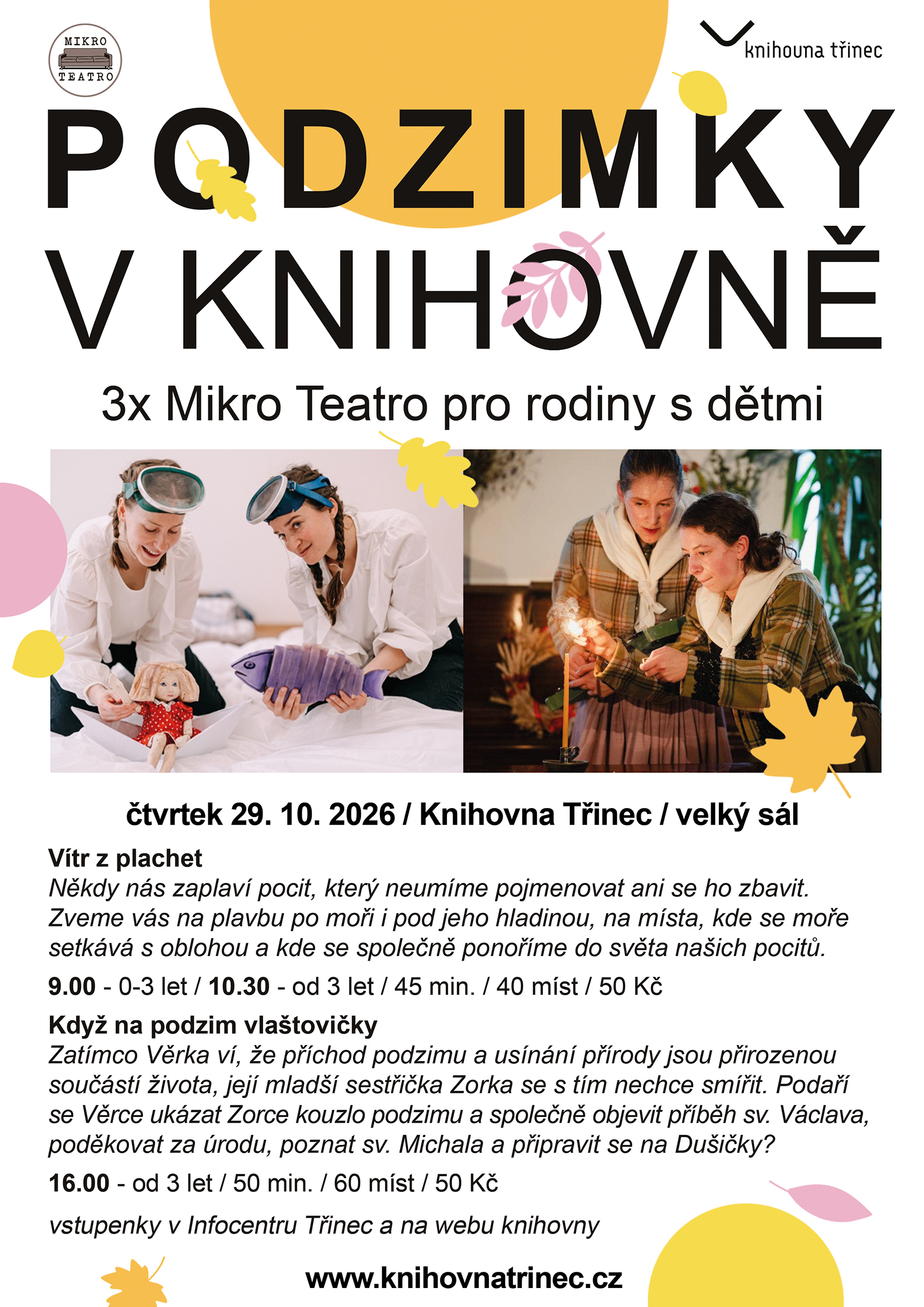 Podzimky Mikro Teatro WEB
